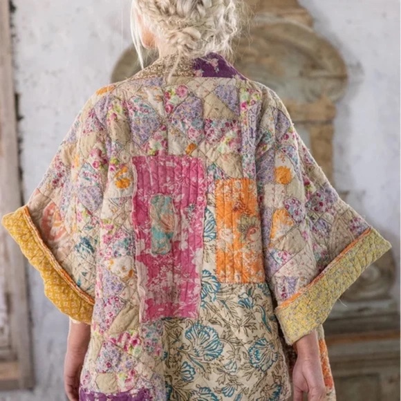Magnolia Pearl Other - Magnolia Pearl Quiltwork Kimono Jacket 958